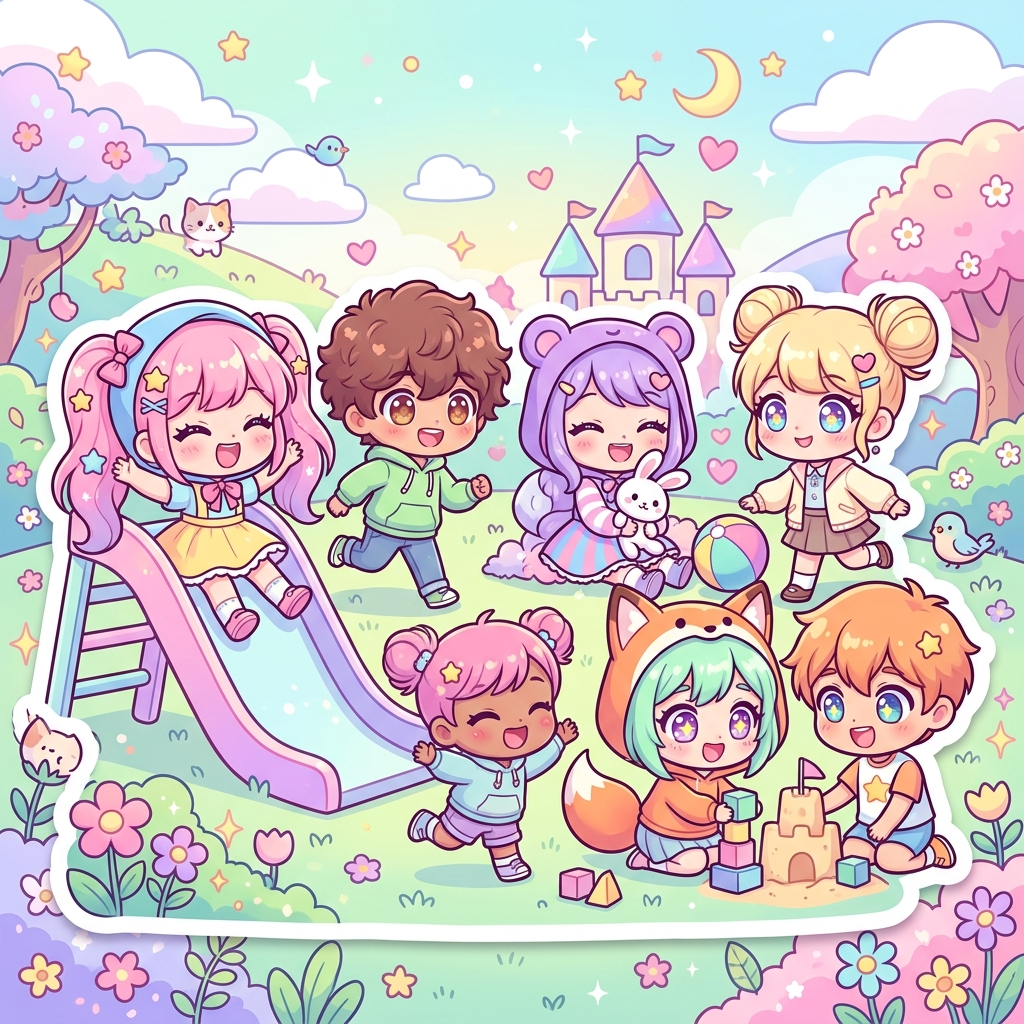 Chibi Style comic style example