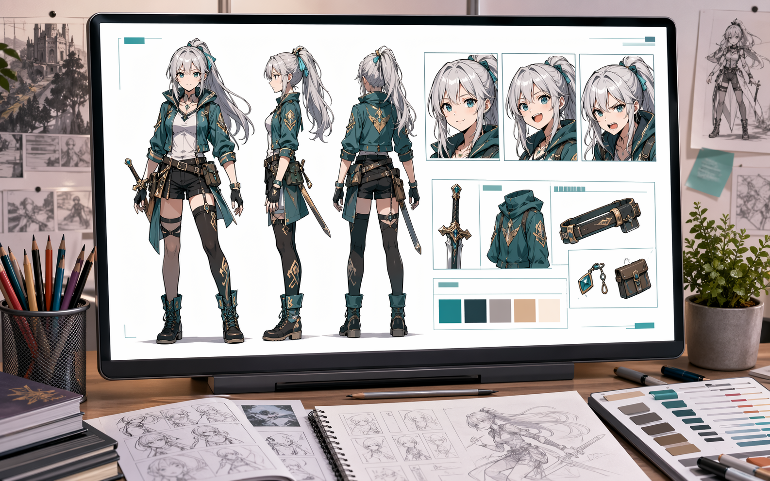 Character sheet expression reference