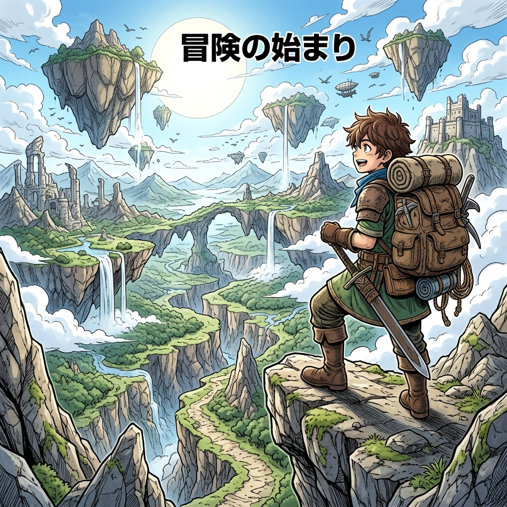 Adventure Manga Style thumbnail